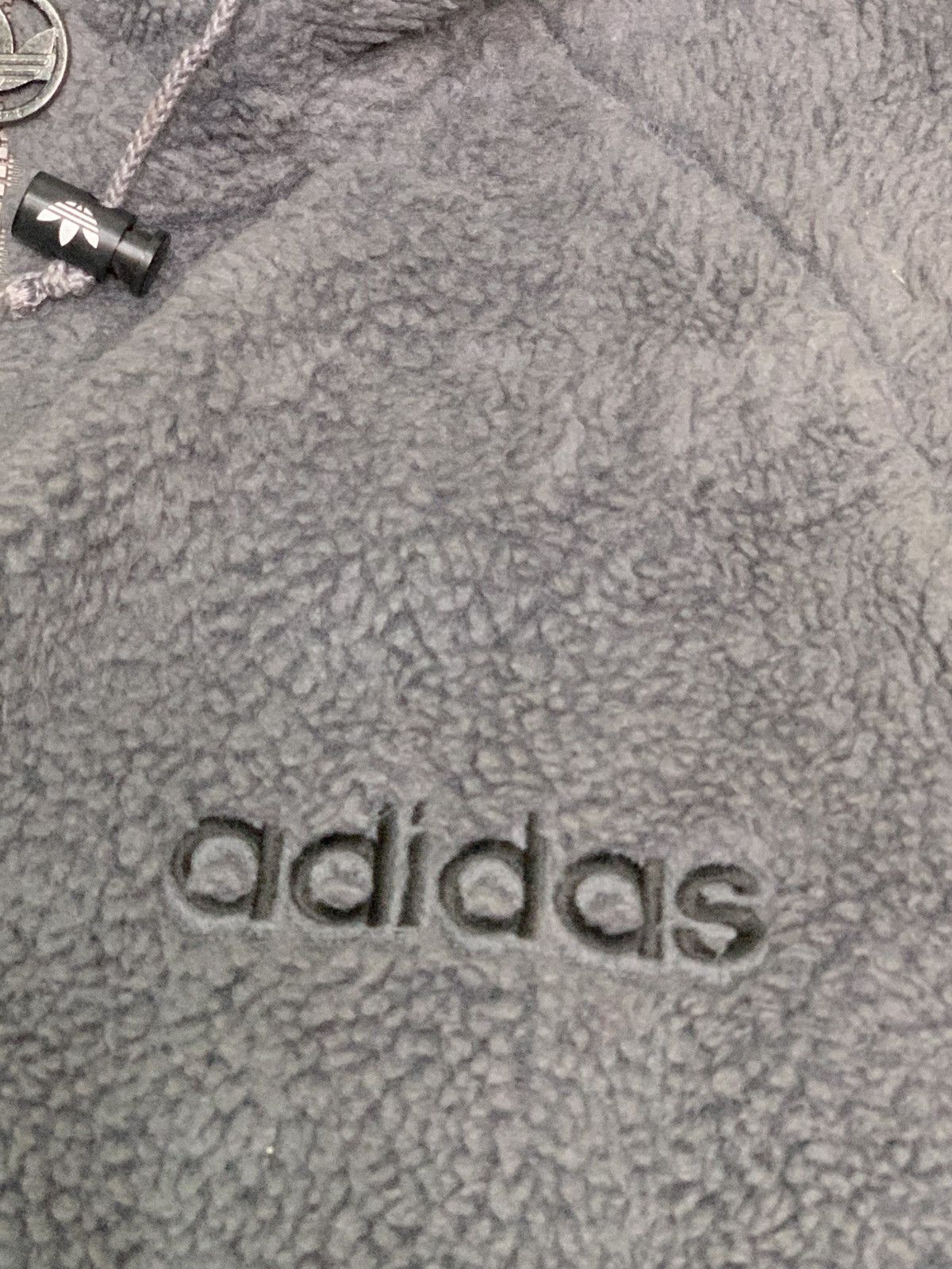 Adidas Rare Design Vintage Adidas Fleece Zip up Hoodie Size US XL / EU 56 / 4 - 11 Thumbnail