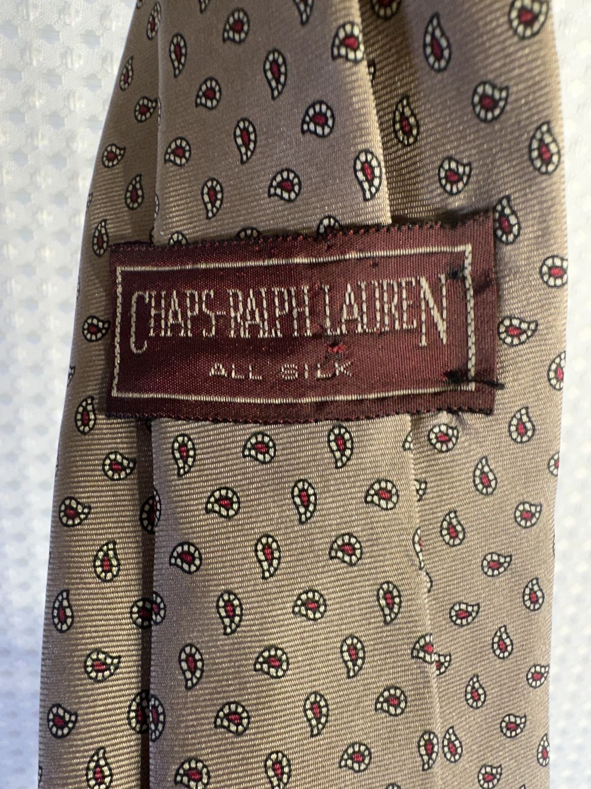 Chaps Ralph Lauren Chaps Ralph Lauren 100% Silk Tie Size ONE SIZE - 2 Thumbnail