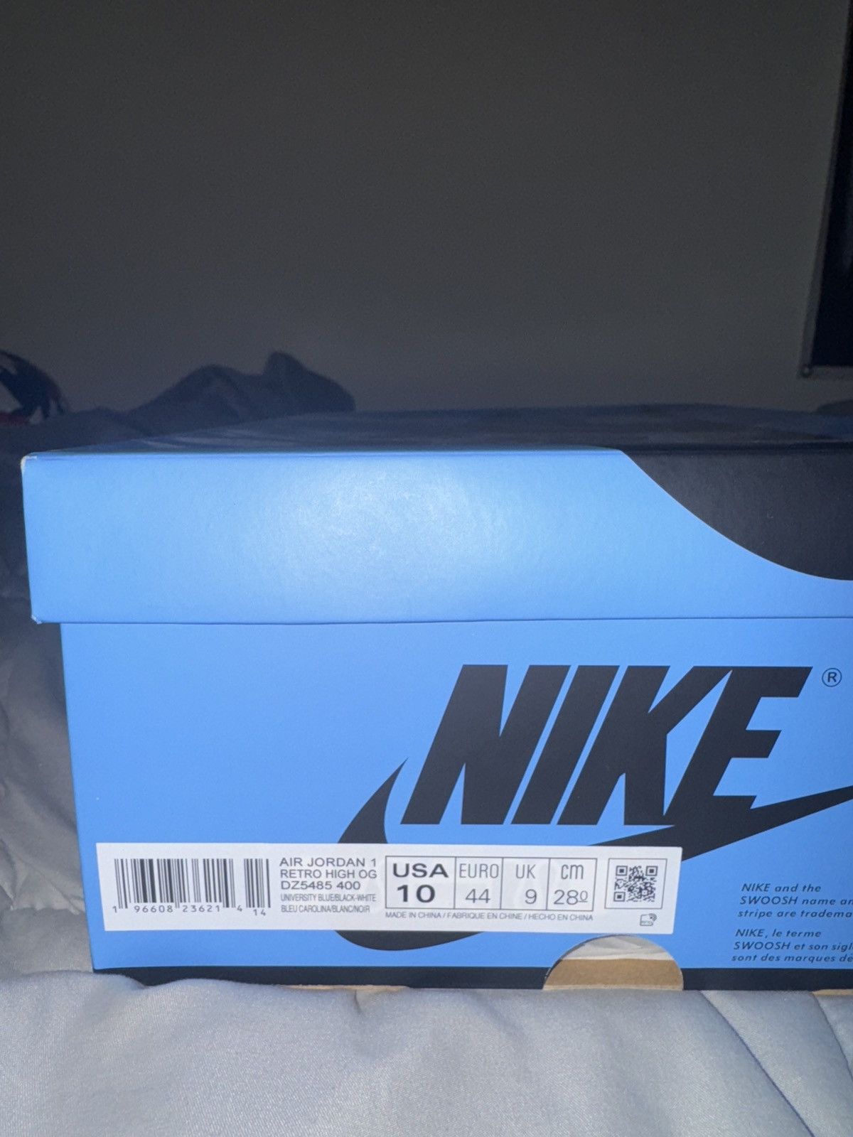 Nike Jordan 1 UNC High Top Size US 10 / EU 43 - 4 Thumbnail