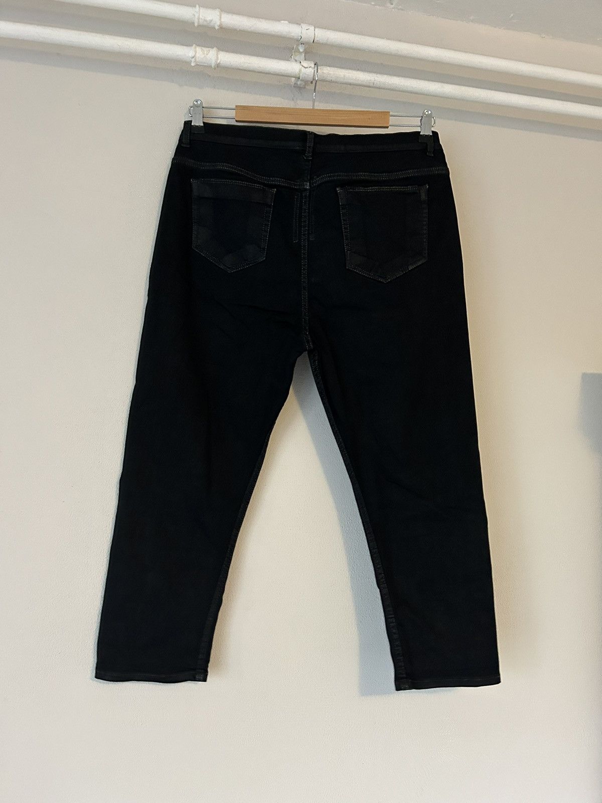 Rick Owens Drkshdw Torrence Cut Cropped Jeans Size US 32 / EU 48 - 6 Thumbnail