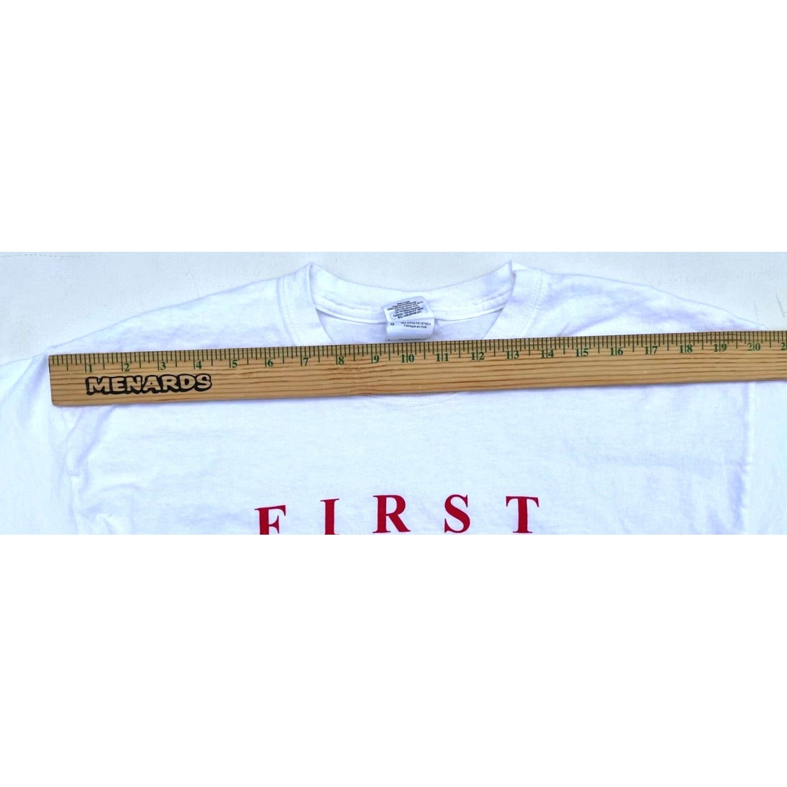 Gildan VINTAGE Obama First African American President T-shirt Unisex Adult Sz L White Gildan Heavy Cotton USA 90s Mens Size US L / EU 52-54 / 3 - 6 Thumbnail