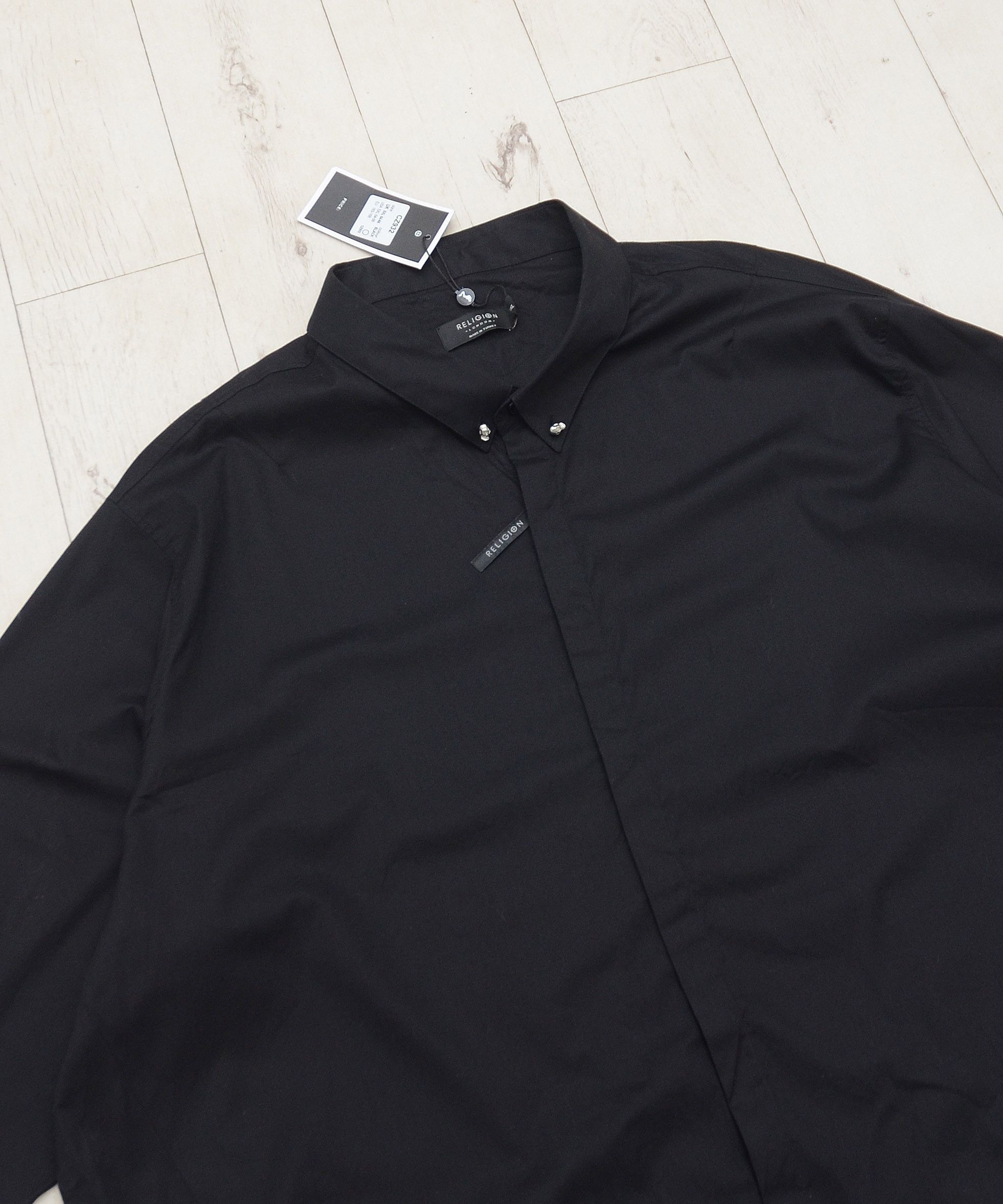Other RELIGION SKULL Button Down Dress Shirt Big Size 5XL Black Size US XXL / EU 58 / 5 - 3 Thumbnail