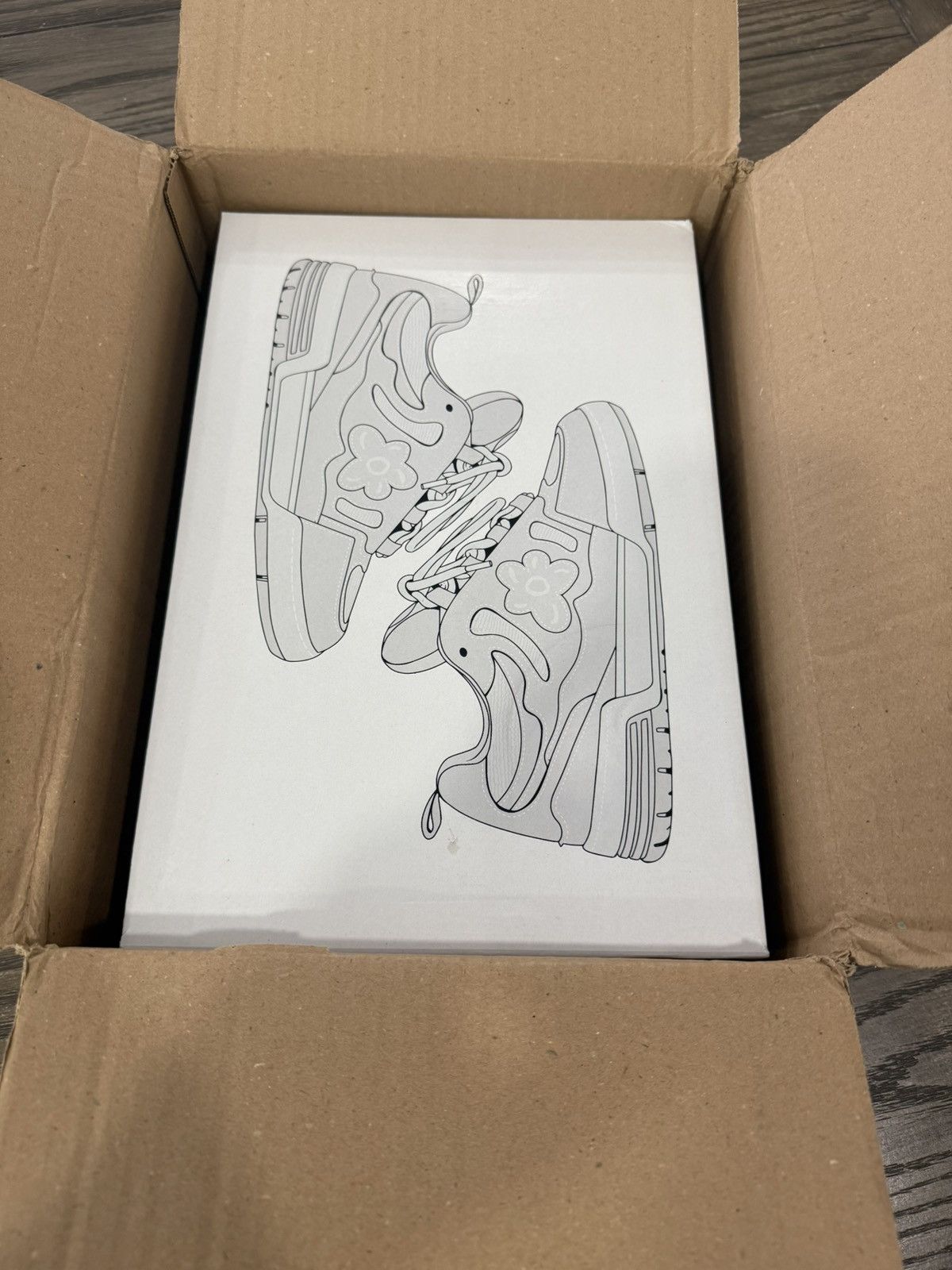 Other ✨ FLOWERS INSTINCT Grey OG Low Top RARE! Size 12 ✨ Size US 12 / EU 45 - 12 Thumbnail