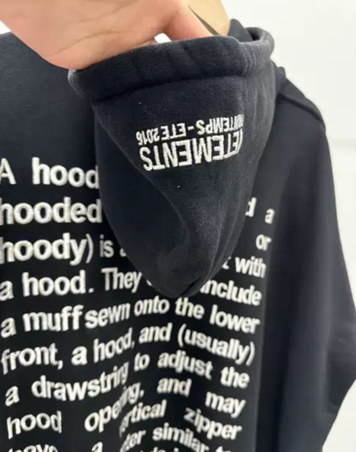 Vetements Vetements 16ss first year embroidered hoodie2412-Nextarrow Size US XS / EU 42 / 0 - 4 Thumbnail