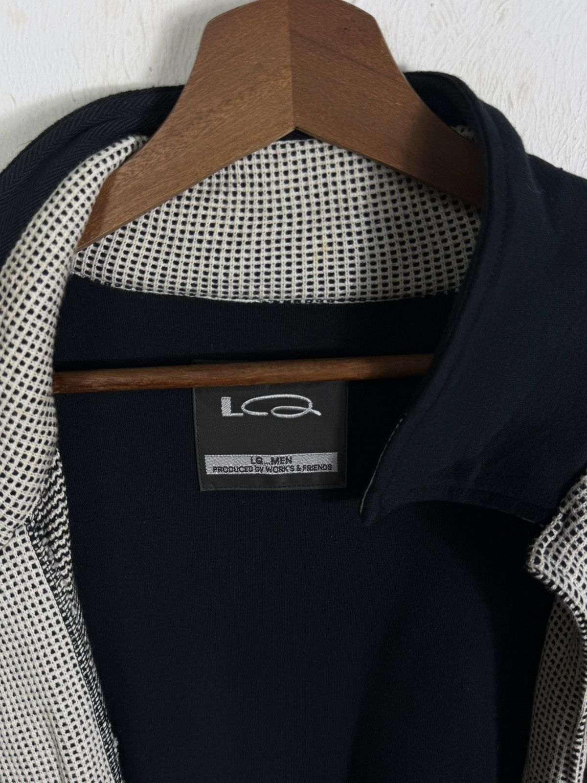 Yohji Yamamoto LQ Yohjiyamamoto Two Tone Jacket - Open Front Size US XXL / EU 58 / 5 - 7 Thumbnail