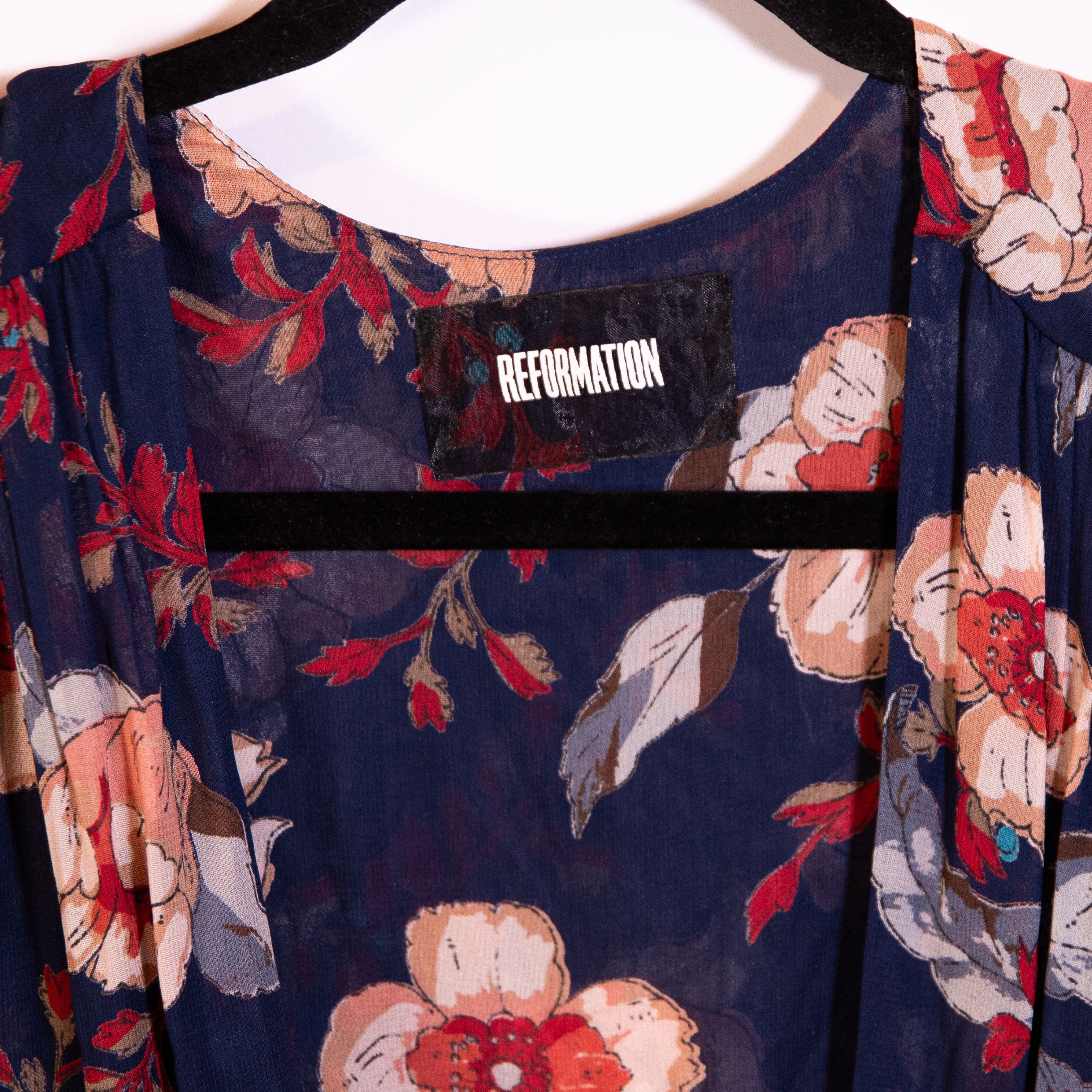 Reformation Reformation Guava Floral Flower Print Pattern Size XS / US 0-2 / IT 36-38 - 2 Thumbnail