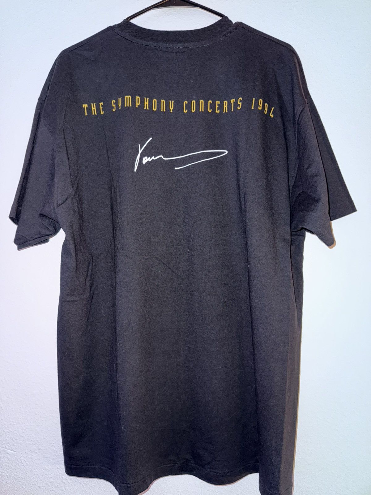 Band Tees Vintage Yanni Live Tee Size US XL / EU 56 / 4 - 2 Thumbnail