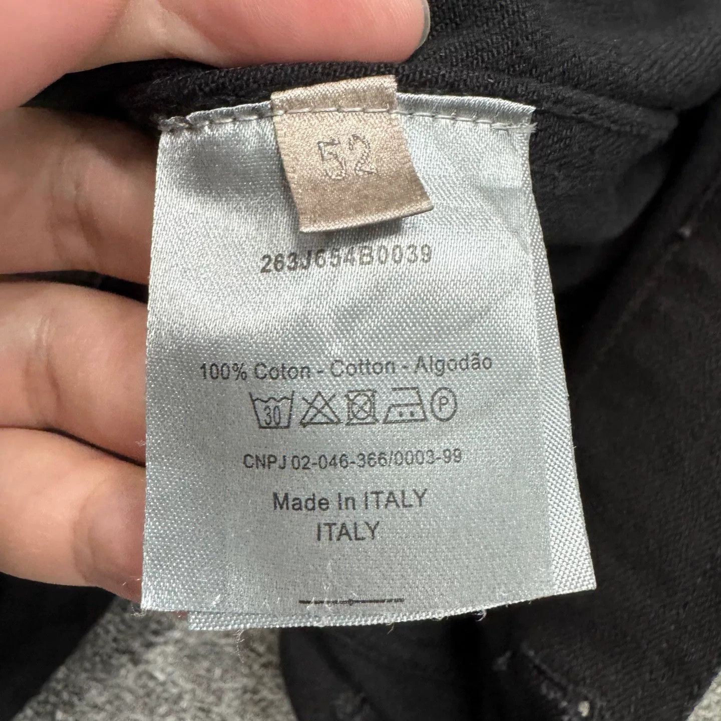 Dior dior statement denim jacket in black. Size US XL / EU 56 / 4 - 5 Thumbnail
