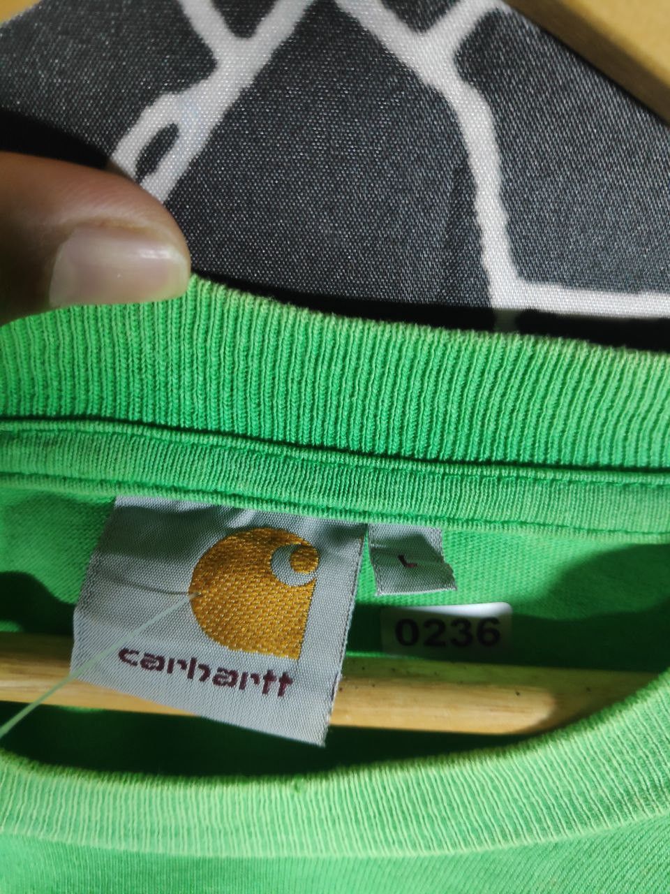Carhartt × Vintage Vtg Carhatt Spell Out Logo OG Streetwear Tee Size L Size US L / EU 52-54 / 3 - 8 Thumbnail