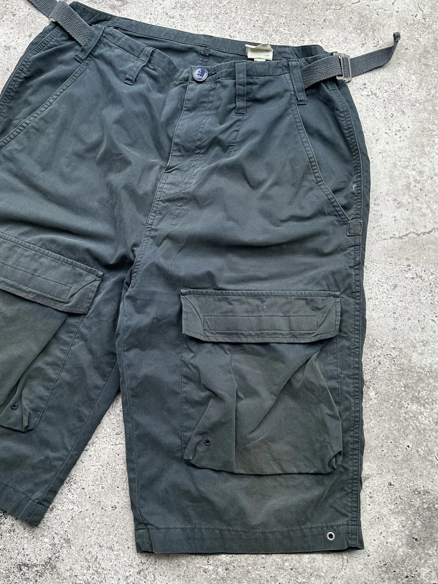 Vintage Cargo Sun Faded Shorts C592(V443)