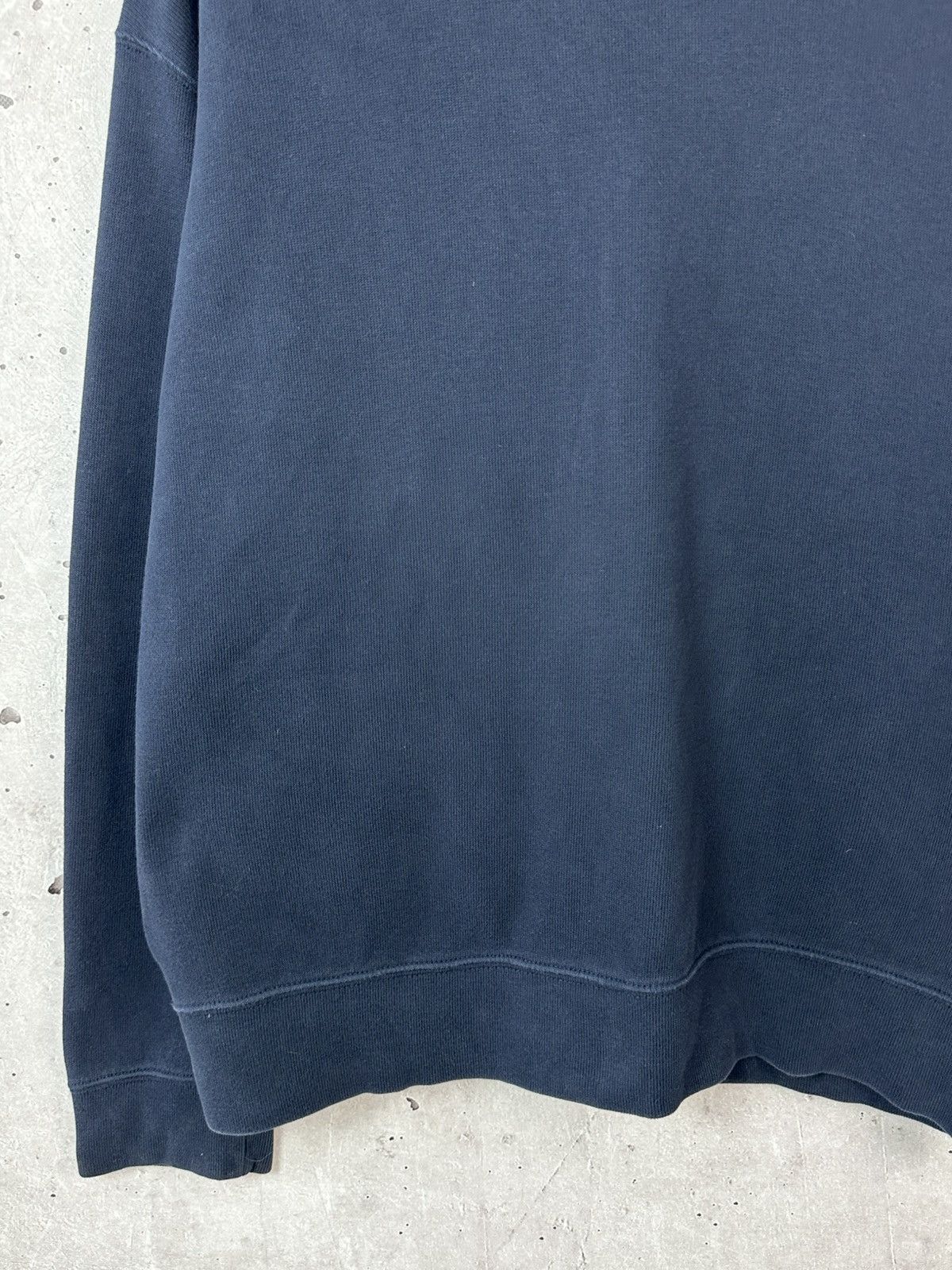 Polo Ralph Lauren Vintage Ralph Lauren Full Zip Navy Blue Cotton Jumper Size US XL / EU 56 / 4 - 10 Thumbnail