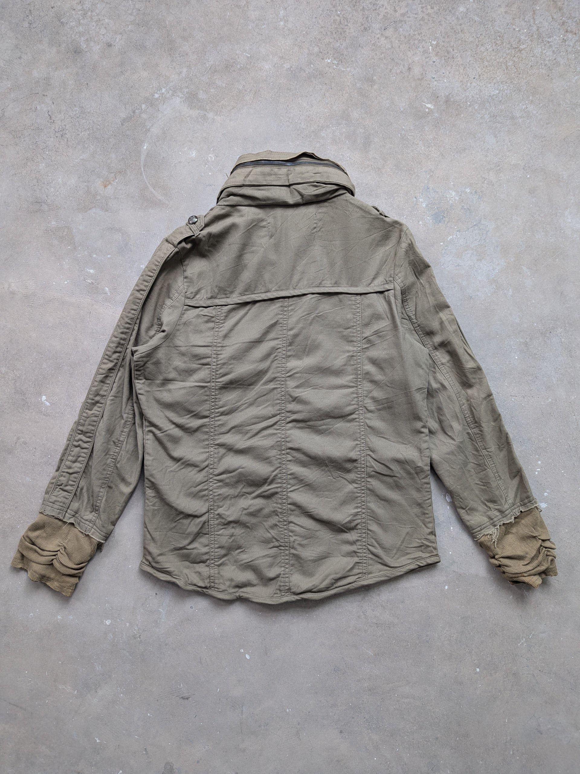 Japanese Brand × Le Grande Bleu (L.G.B.) × Vintage Vintage Distressed Bondage Jacket LGB Style Size M / US 6-8 / IT 42-44 - 17 Thumbnail