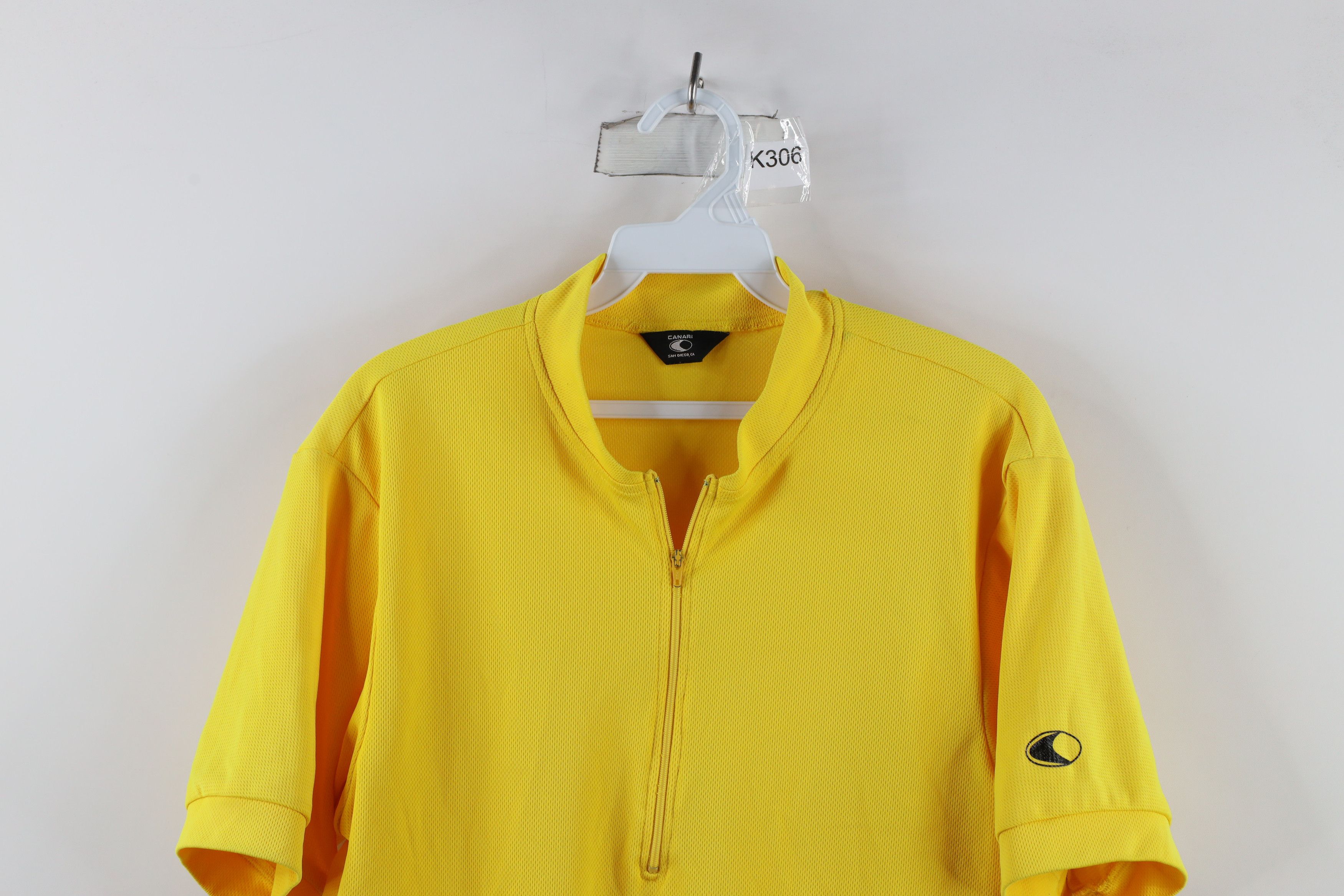 Canari × Vintage Vintage 90s Canari Out Half Zip Bicycle Cycling Jersey USA Size US M / EU 48-50 / 2 - 2 Thumbnail