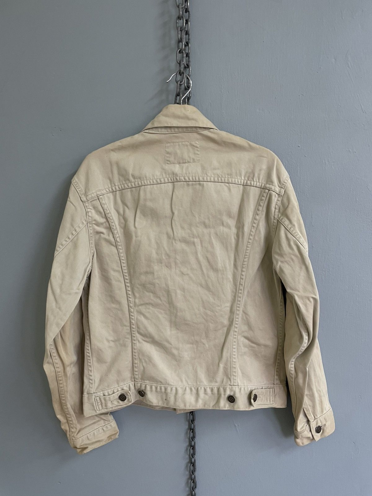 Levi's Vintage 90s White Levi’s Jackets tracker jacket Size US M / EU 48-50 / 2 - 2 Thumbnail