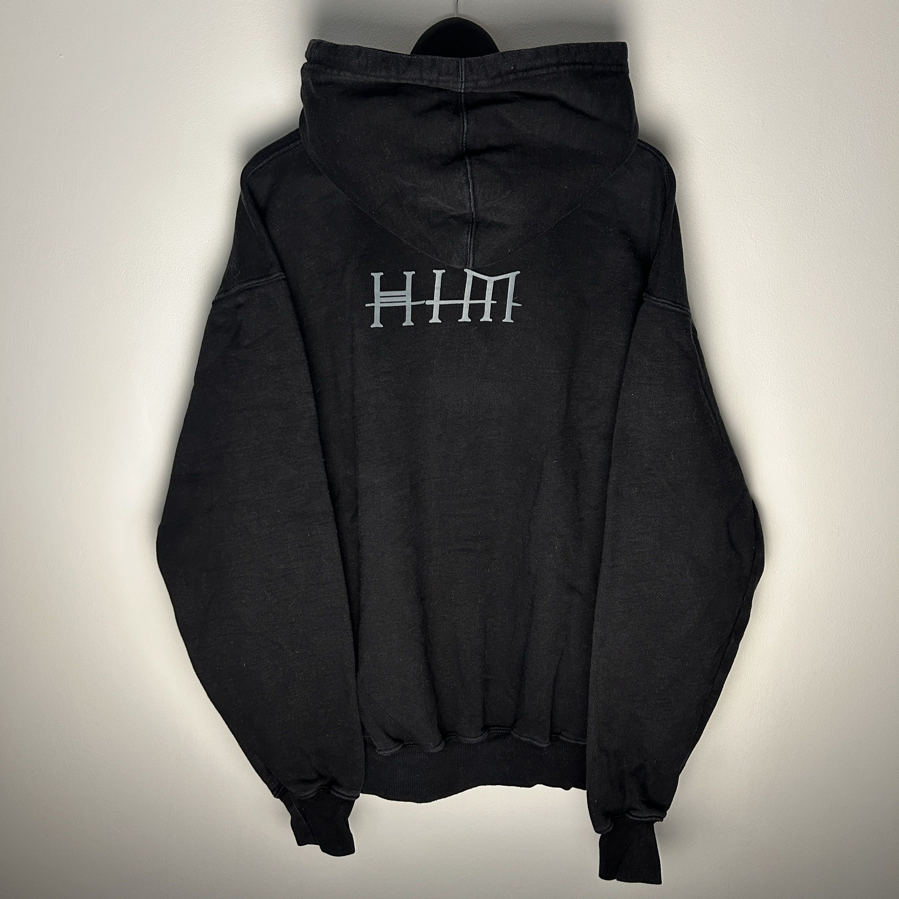 Band Tees Vintage HIM Deep Shadows Band Hoodie Size US XL / EU 56 / 4 - 2 Thumbnail