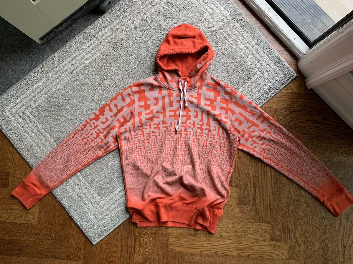 Diesel Diesel Jeans Hoodie Gradient Logo Pullover Y2K 2000s Small Size US S / EU 44-46 / 1 - 10 Thumbnail