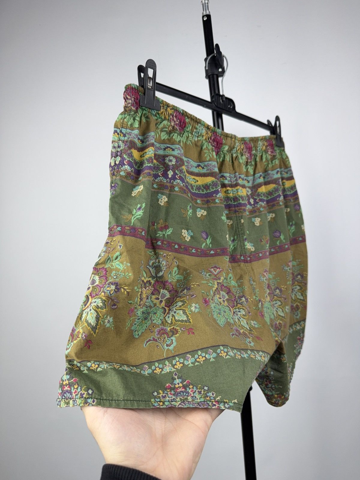 Paul & Shark Retro Vintage 90s Paul & Shark Yachting Floral Swim Shorts Size US 31 - 6 Thumbnail