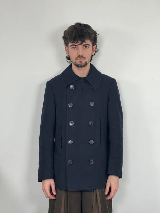 Gucci 2010s Gucci Black Wool Caban Jacket Size US M / EU 48-50 / 2 - 2 Thumbnail