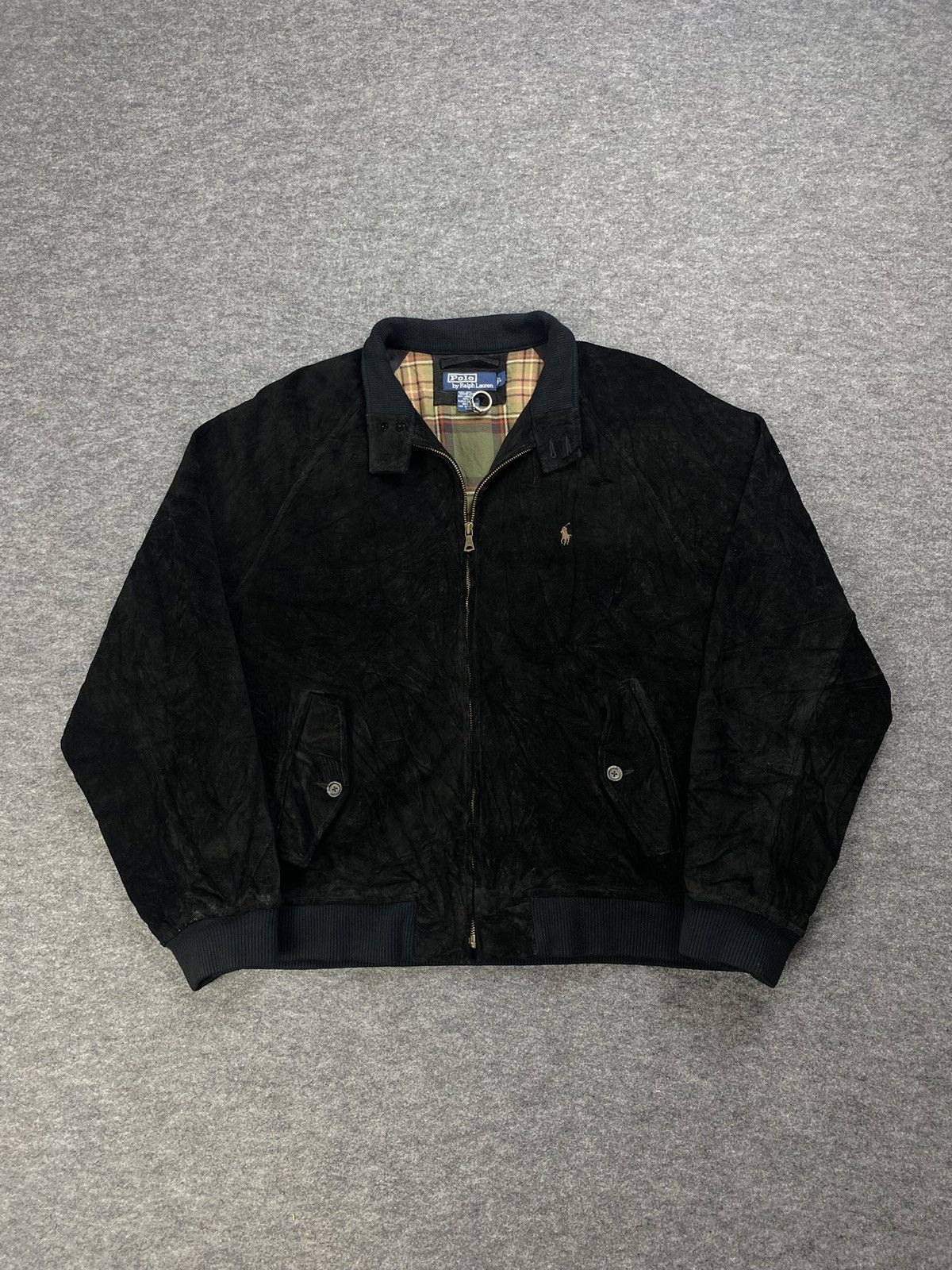 Polo Ralph Lauren Ralph Lauren Polo Mens Leather Suede Jacket Black Size US L / EU 52-54 / 3 - 3 Thumbnail