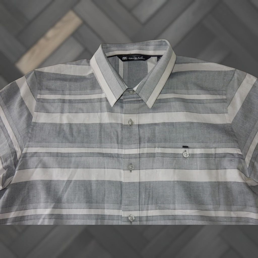 TravisMathew Travis Mathew Men's Button Front Shirt Size M Size US XL / EU 56 / 4 - 1 Thumbnail