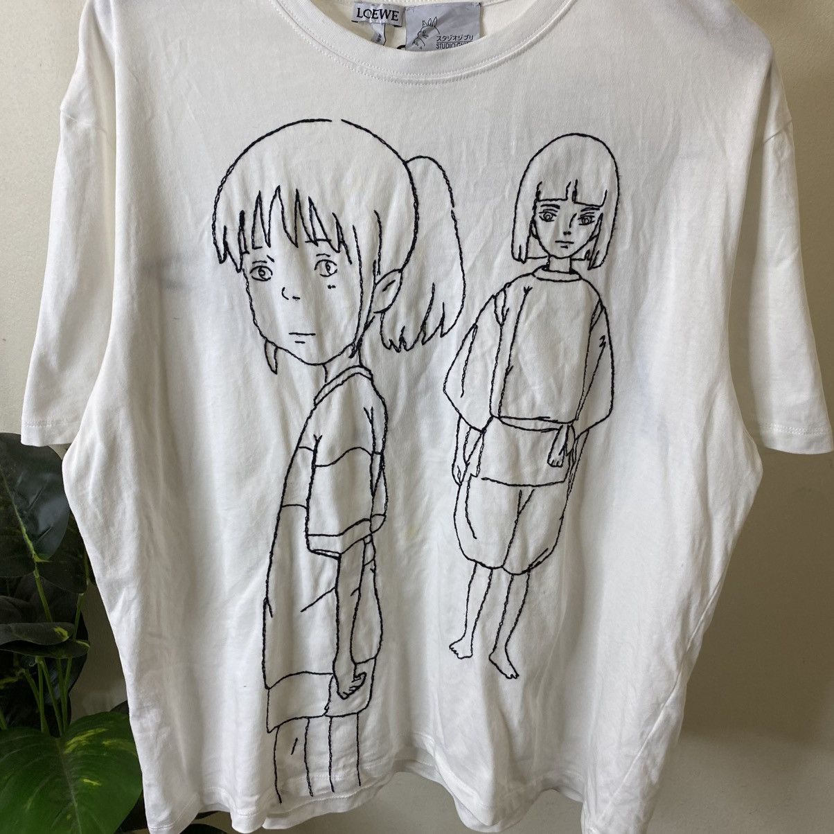 Anime Vintage Anime Spirited Away Studio Ghibli Embroidery Graphic Size US XL / EU 56 / 4 - 2 Thumbnail