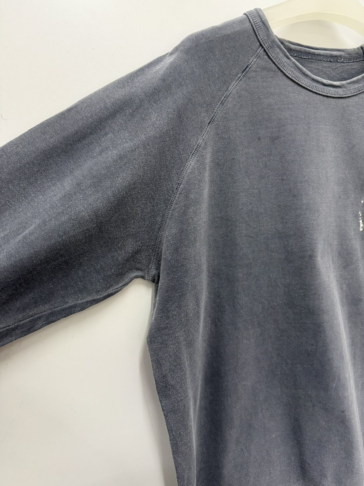 Japanese Brand 🔥 Vintage Dyed Distressed U.S.A.R roundneck Sweatshirt Size US M / EU 48-50 / 2 - 6 Thumbnail