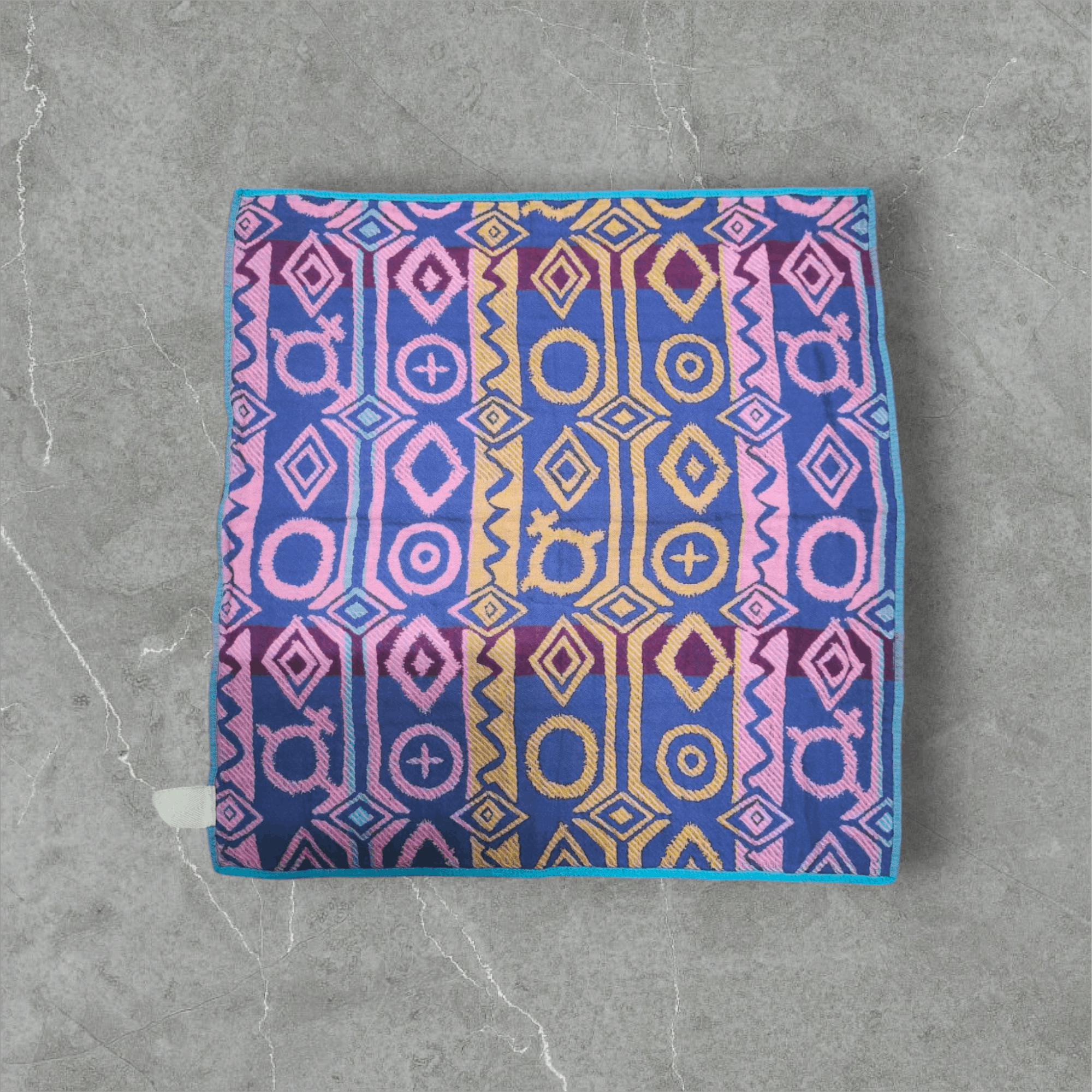 Vivienne Westwood Geometric Fullprint Woven Square Hand Towel/Kerchief Size ONE SIZE - 5 Thumbnail