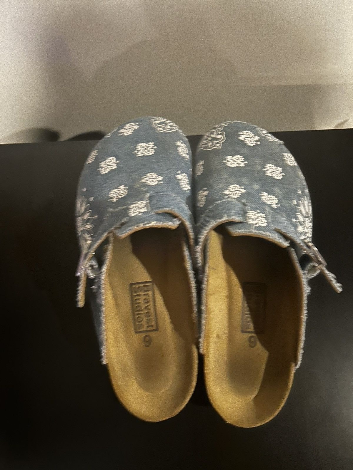 Bravest Studios Bravest Studio Custom Denim Birkenstock Boston Size US 9 / EU 42 - 2 Thumbnail