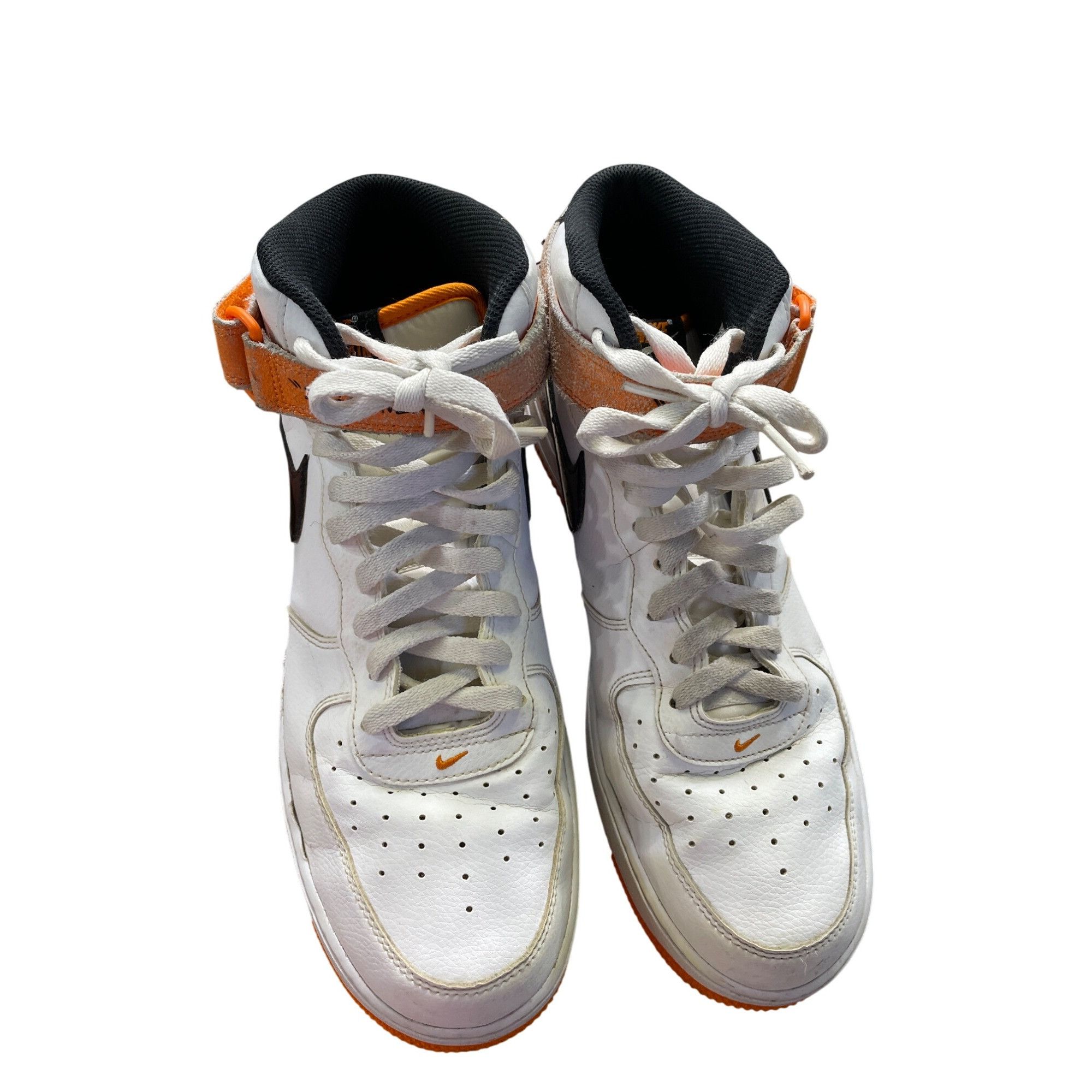 Nike Nike Air Force 1 Mid "I Got Next" Mens white orange Sneakers Size US 12 / EU 45 - 11 Thumbnail