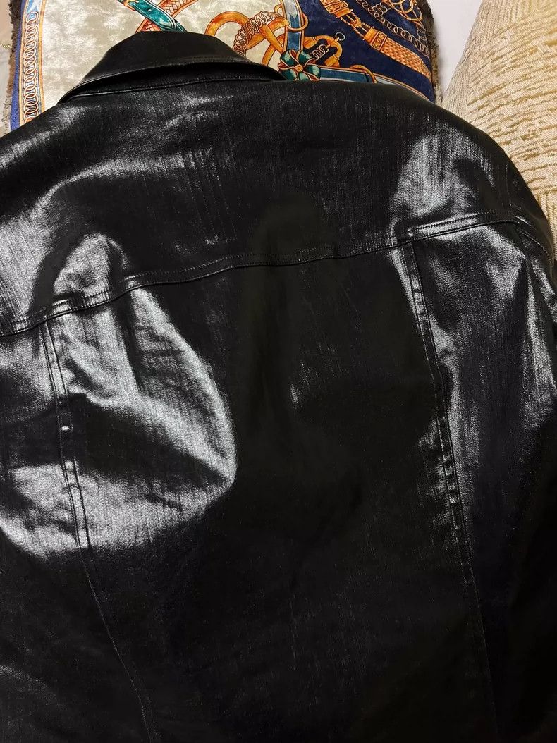 Rick Owens Rick Owens Black Wax Long Sleeve Jacket 2504-Nextarrow Size US M / EU 48-50 / 2 - 5 Thumbnail