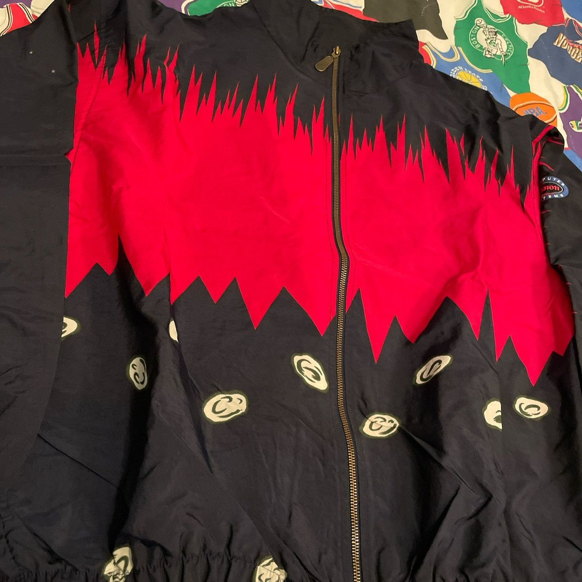 Greg Norman × Reebok × Vintage Vintage 90's Red & Blue Greg Norman Reebok Track Jacket Size US XL / EU 56 / 4 - 3 Thumbnail