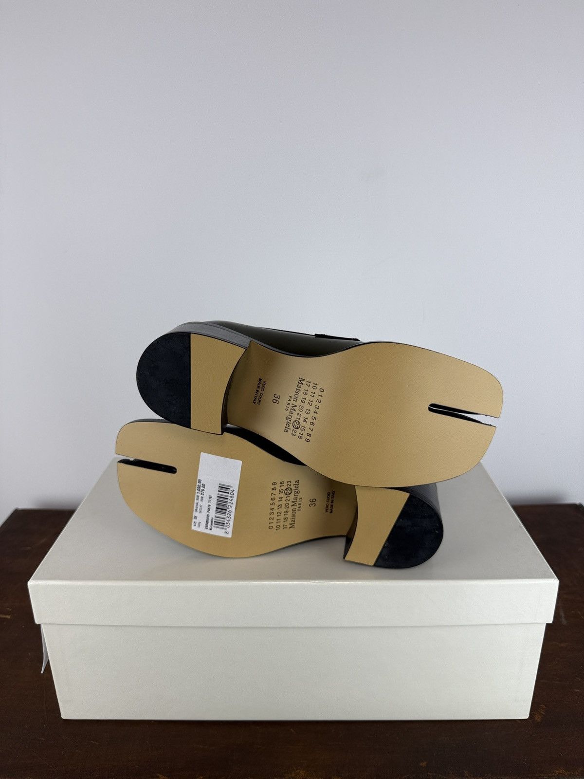 Maison Margiela Green Maison Martin Margiela Tabi loafers (new with box) Size US 6 / IT 36 - 7 Thumbnail