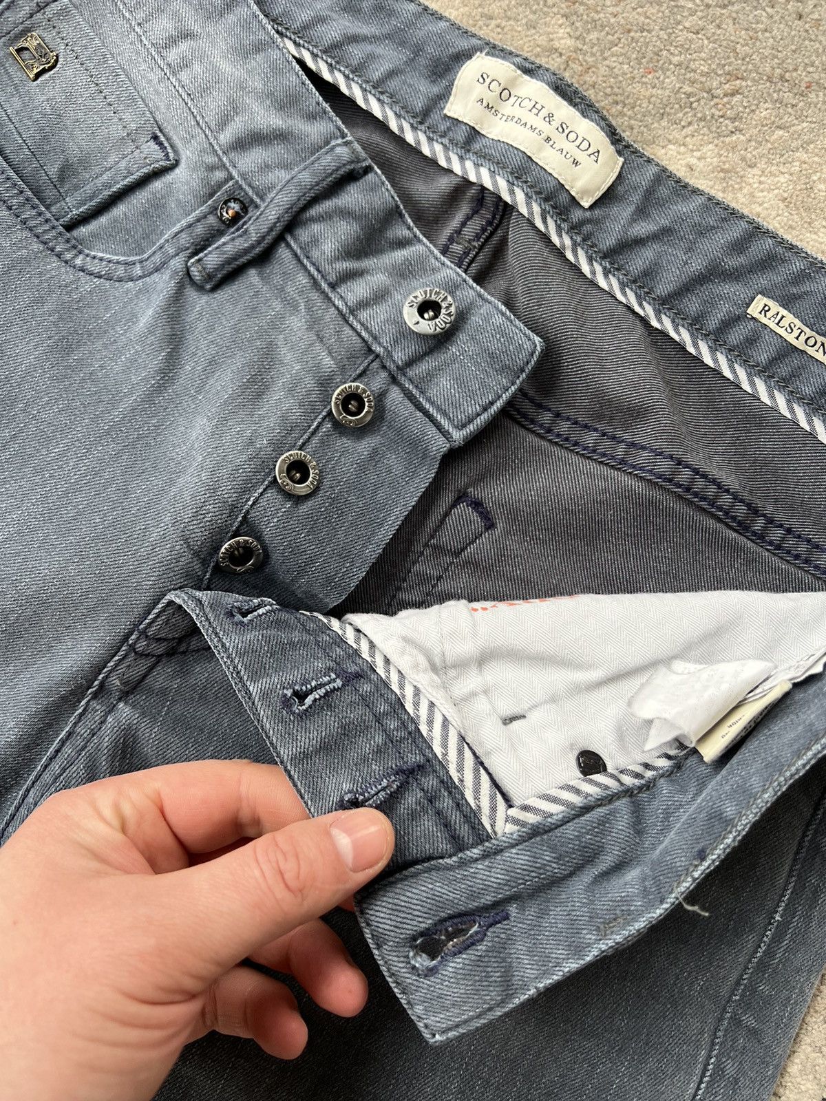 Scotch & Soda Scotch & Soda Denim Pants Size US 30 / EU 46 - 6 Thumbnail
