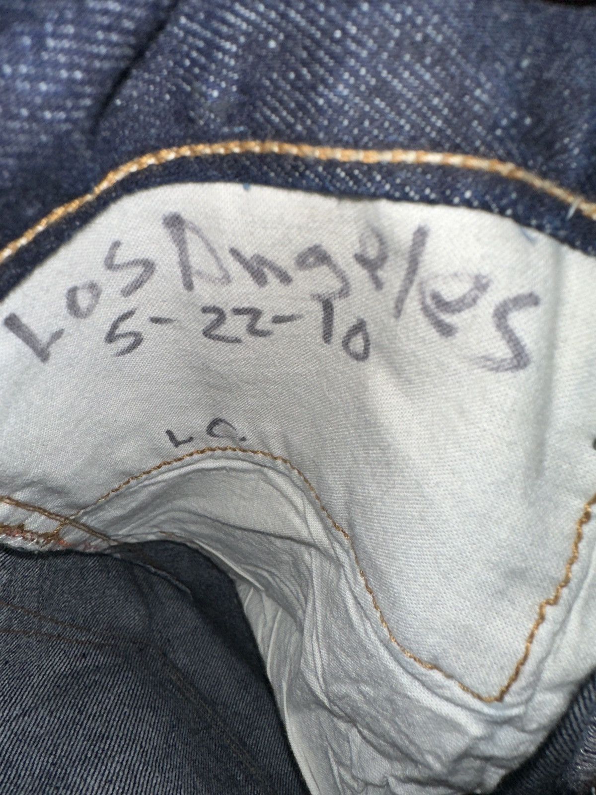 Other Waxed Vintage Sample Jeans 30x32 Size US 30 / EU 46 - 5 Thumbnail
