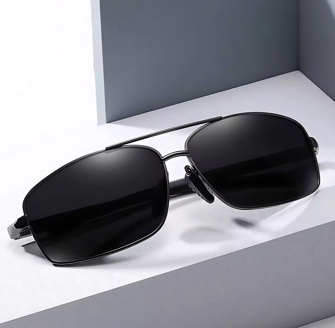 Other HD Polarized Metal Sunglasses Men Women UV400 Classic Black Size ONE SIZE - 1 Thumbnail
