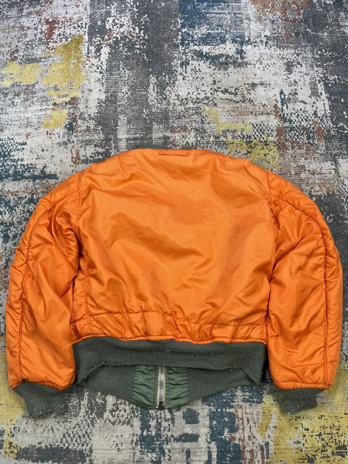 Alpha Industries Vtg Alpha Industries Type MA-1 Flying Bomber Jacket Size US L / EU 52-54 / 3 - 7 Thumbnail