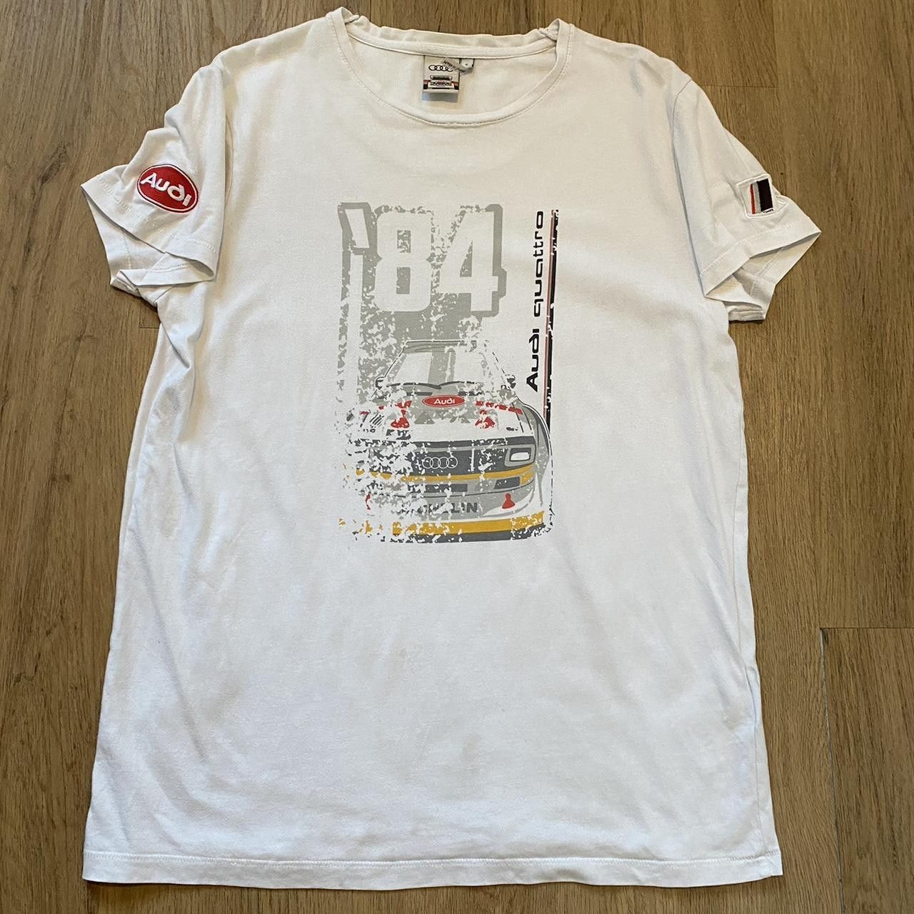 Other Audi 1984 Quattro Motorsport white t-shirt Size US S / EU 44-46 / 1 - 1 Thumbnail