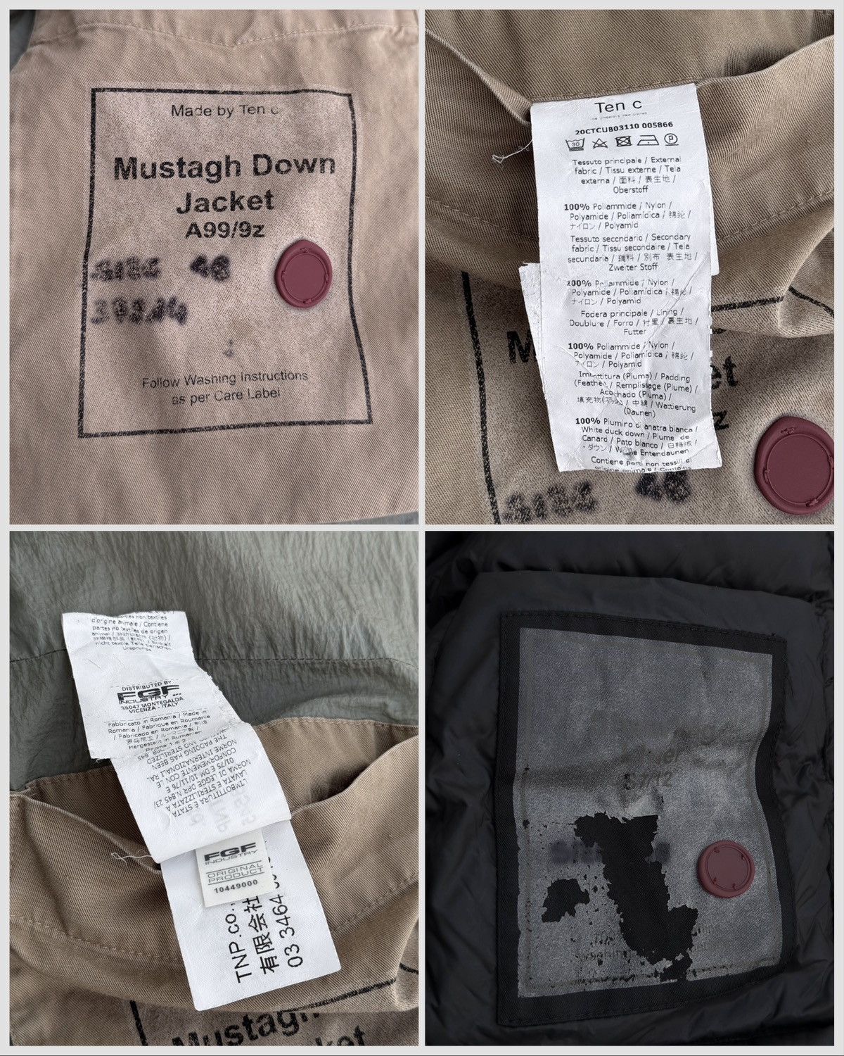 Ten C Ten C Mustagh down parka jacket by Paul Harvey Size US M / EU 48-50 / 2 - 11 Thumbnail
