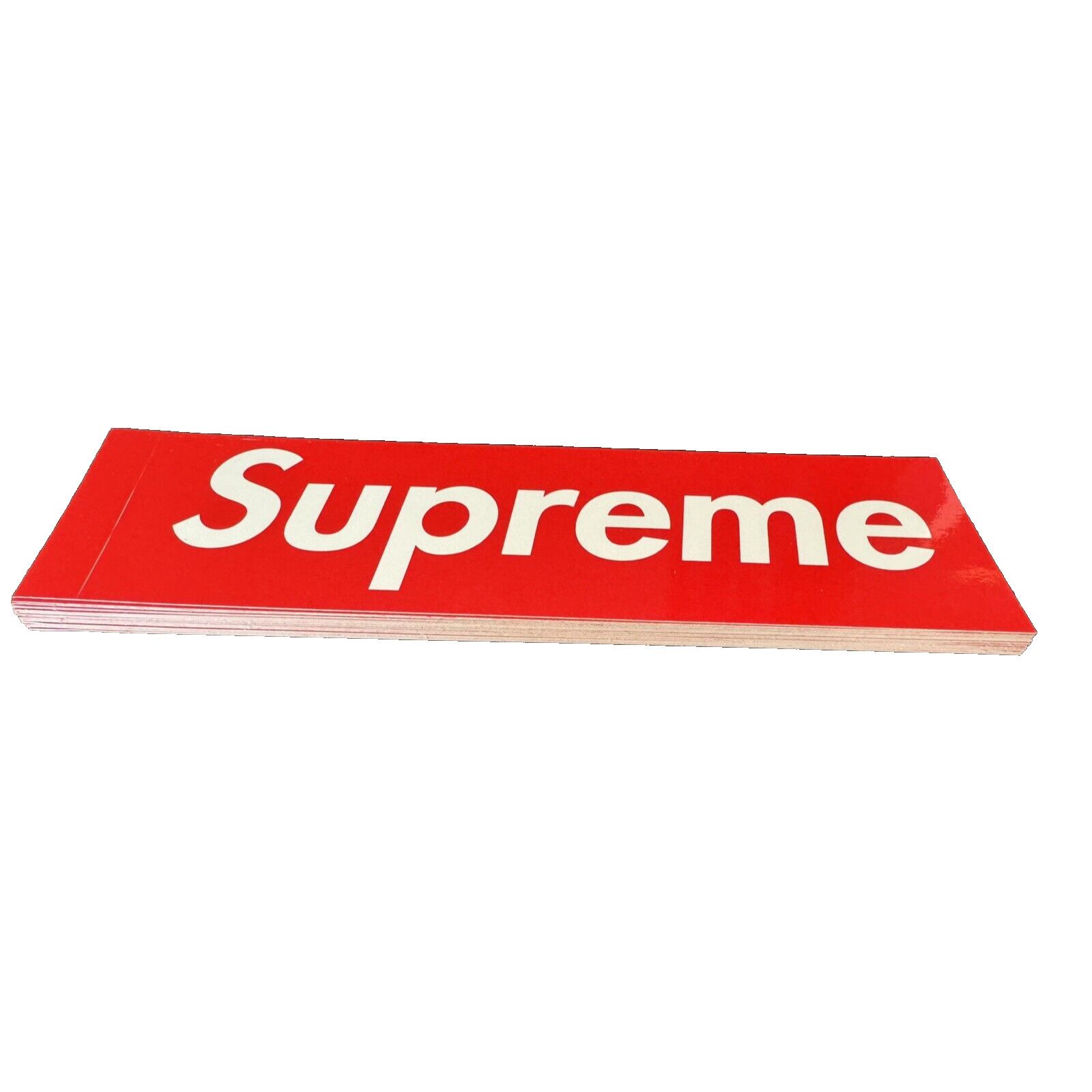 Supreme Supreme Red Box Logo Stickers (Lot of 20) 100% Authentic Size ONE SIZE - 2 Thumbnail