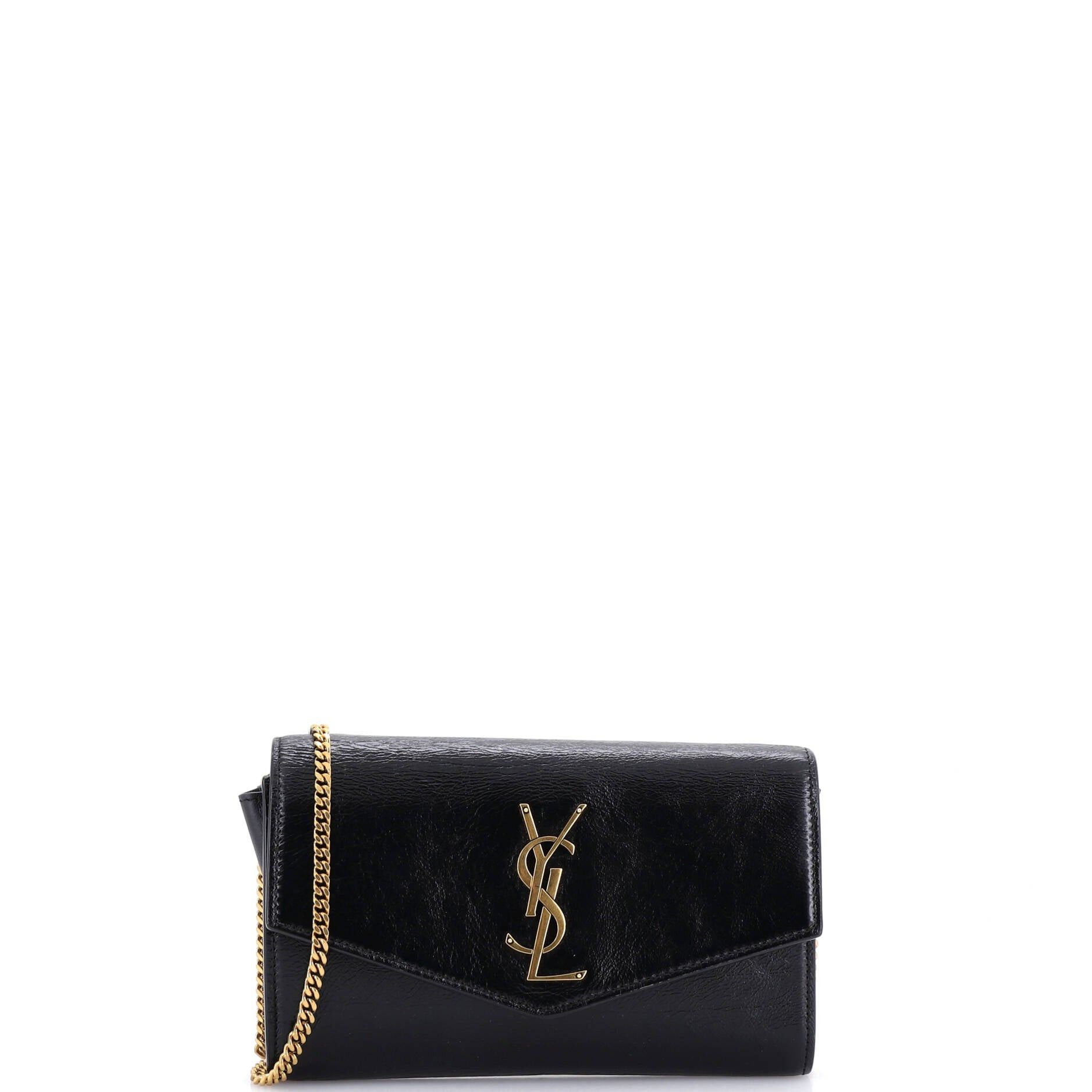 Saint Laurent Paris Uptown Chain Wallet Size ONE SIZE - 1 Thumbnail