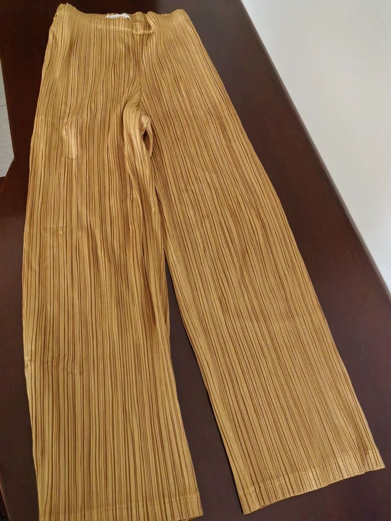 Issey Miyake issey miyake size:3 Brown trousers 2505-Nextarrow Size US 26 / EU 42 - 2 Thumbnail
