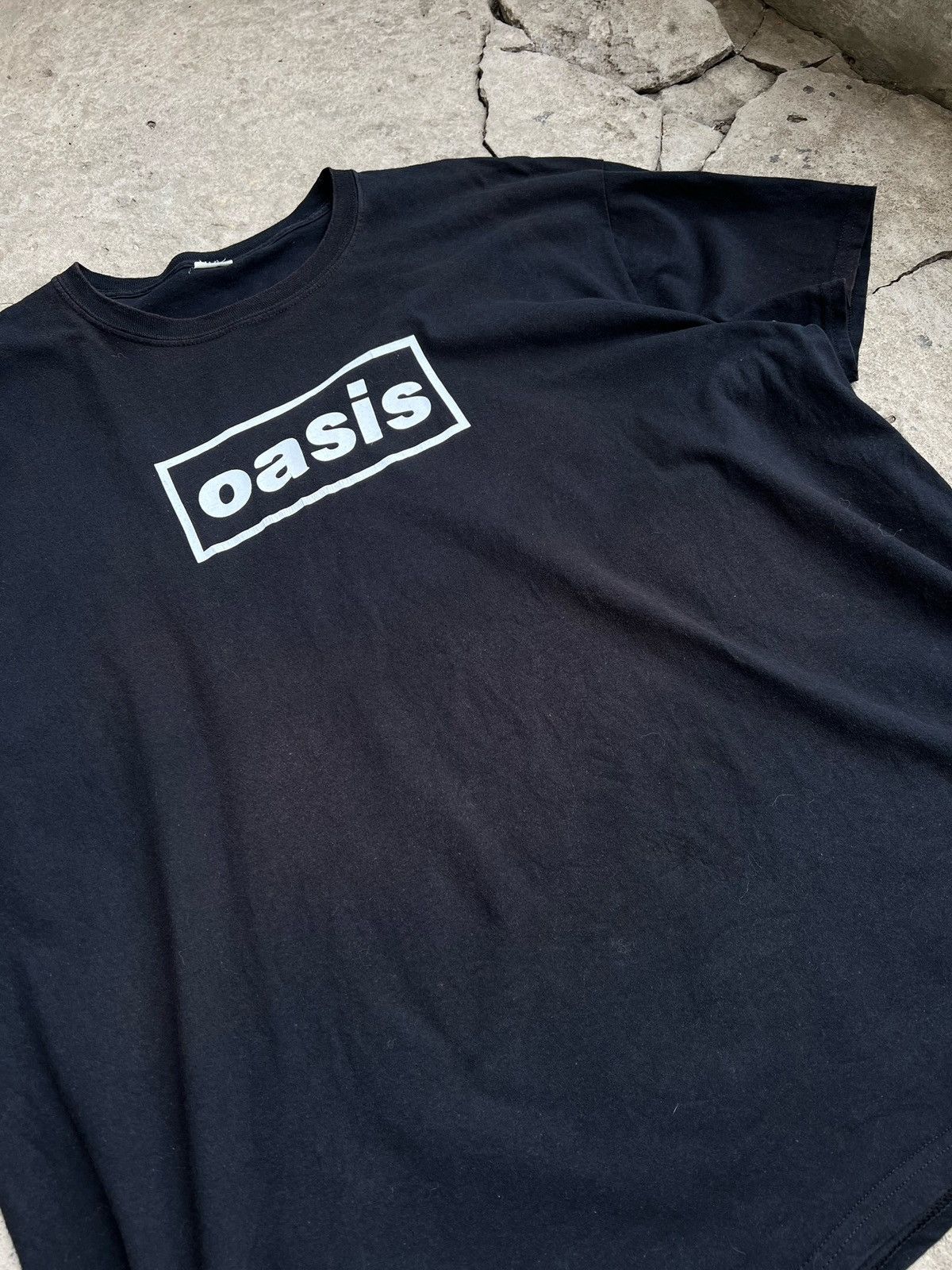 Band Tees Vintage Oasis faded tee Definitely Maybe T Shirt Radiohead Size US XXL / EU 58 / 5 - 5 Thumbnail