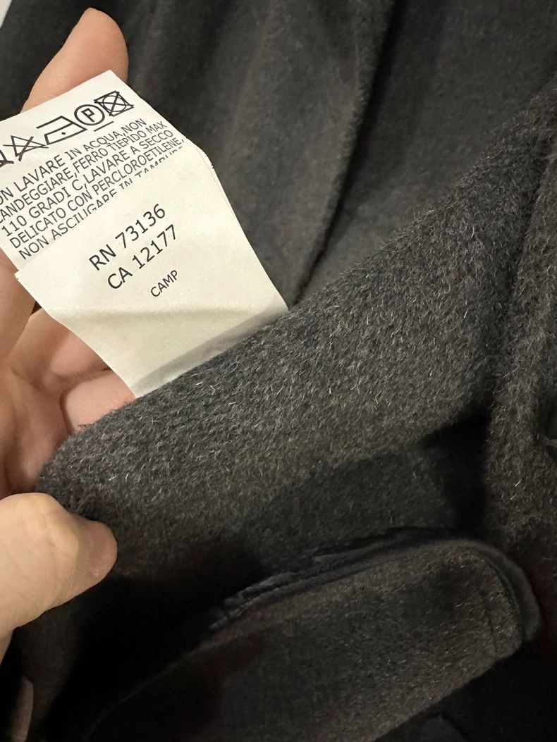 Max Mara Max Mara Studio black and grey hand-sewn coat Size S / US 4 / IT 40 - 8 Thumbnail
