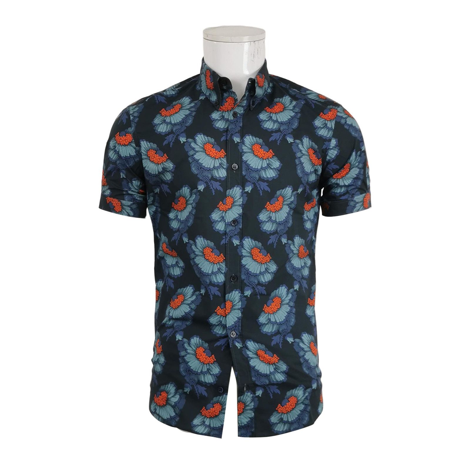 Alexander McQueen Alexander McQueen Men s Short Sleeve Shirts Size US S / EU 44-46 / 1 - 1 Thumbnail