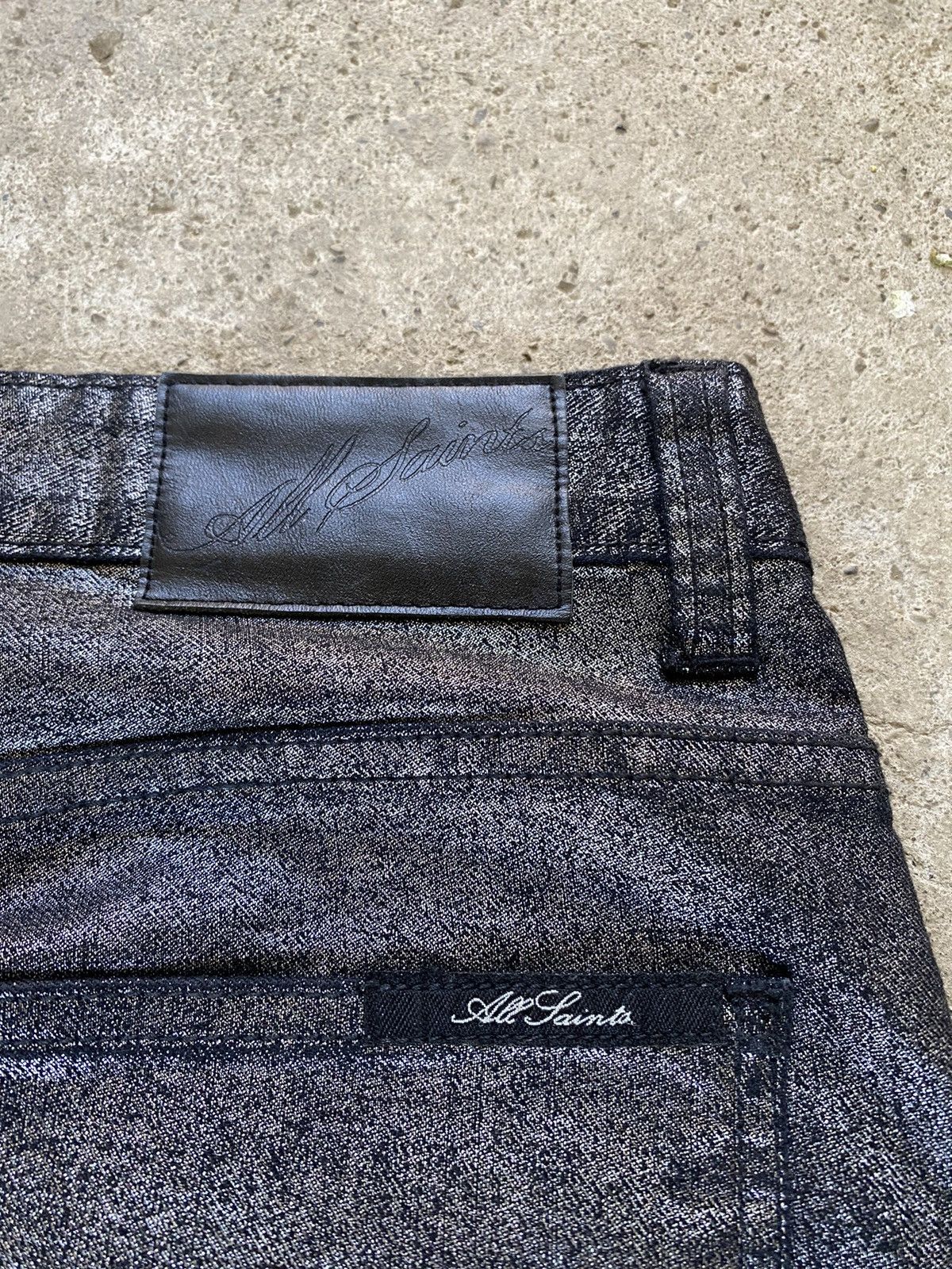 Allsaints AllSaints Hedi Slimane boy Skiny Pants Number Nine style Size US 31 - 12 Thumbnail