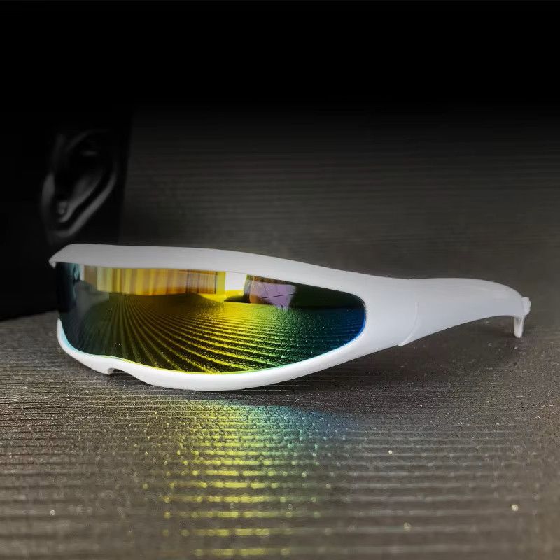 Other Futuristic Narrow Cyclops Visor Sunglasses Size ONE SIZE - 2 Thumbnail