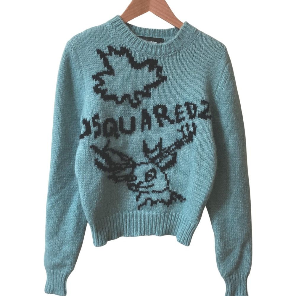 Other Other Dsquared2 Alpaca Knit Sweater Textile Tops S75HA0880 DUTY FREE for USA Size ONE SIZE - 1 Thumbnail