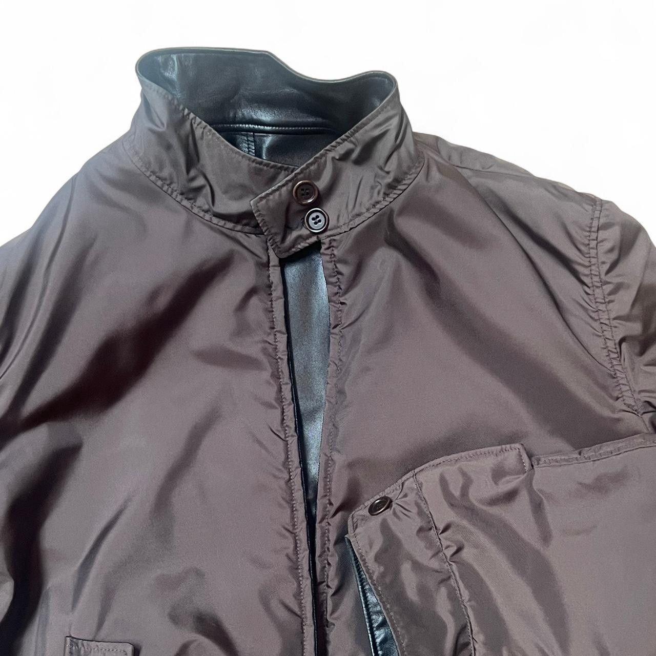 Miu Miu RARE VINTAGE REVERSIBLE MIU MIU LEATHER JACKET Size US L / EU 52-54 / 3 - 4 Thumbnail