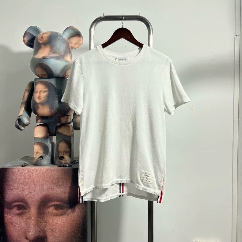 Thom Browne Thom Browne Striped short sleeves Size US S / EU 44-46 / 1 - 1 Thumbnail