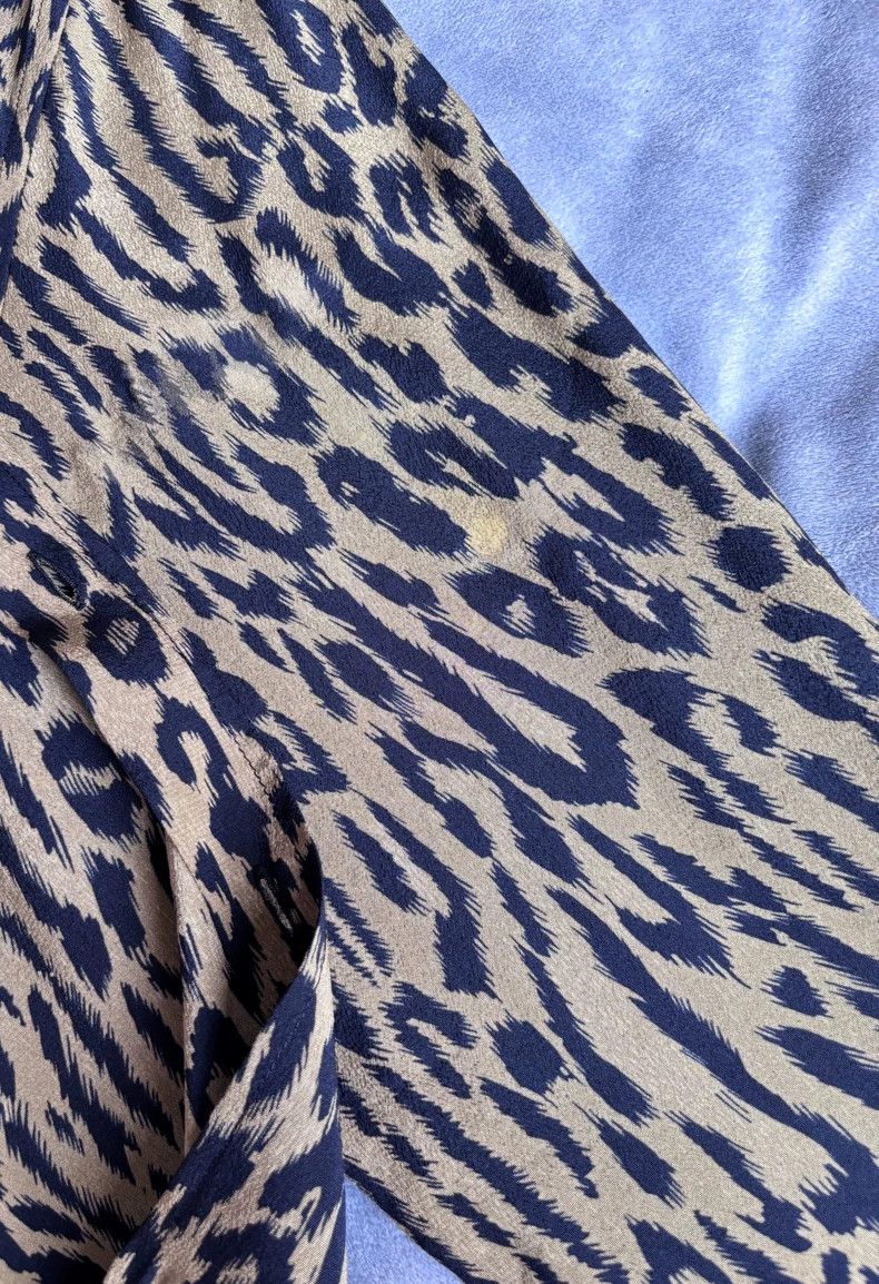 Saint Laurent Paris Saint Laurent Paris size 39 21SS Leopard Shirt Size US M / EU 48-50 / 2 - 5 Thumbnail